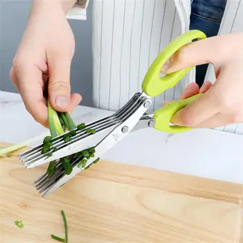5 Layer Multifunction Kitchen Scissor