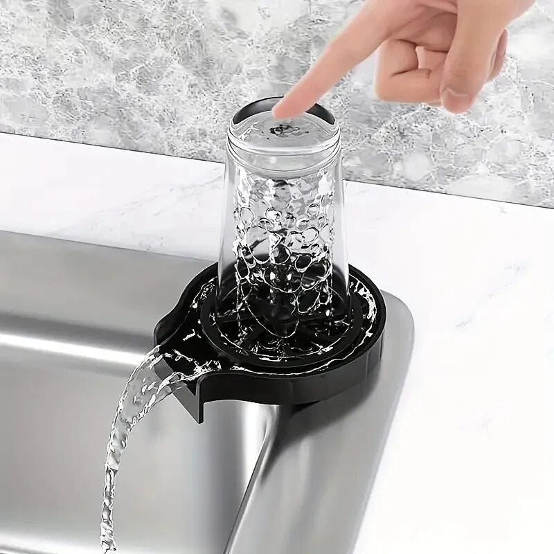 Automatic Cup Washer Or Glass Rinser For Kitchen Sink