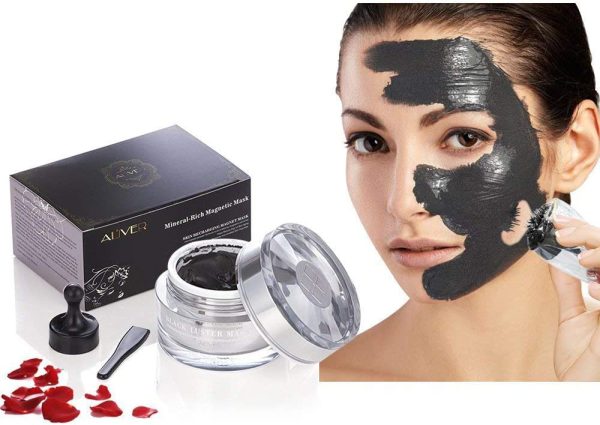 Aliver Black Luster Magnetic Mask Mineral-Rich Magnetic Face Mask