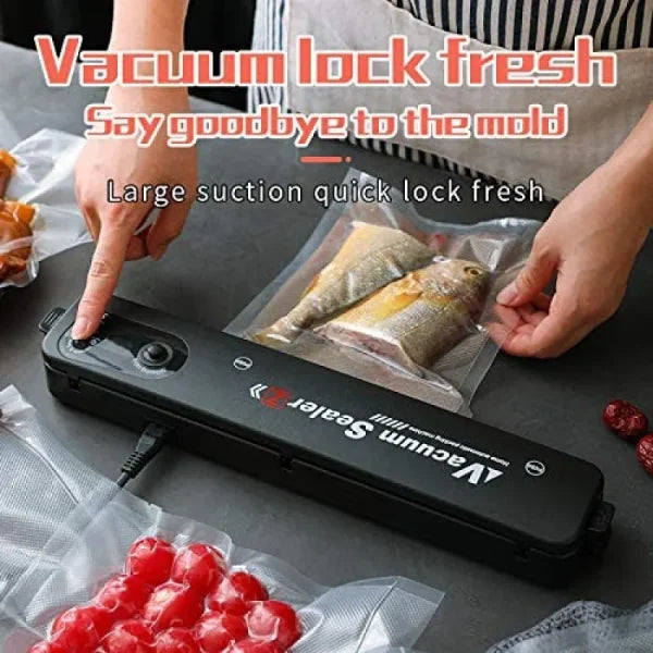 Automatic Vacuum Sealer Food Packing Machine With Vacuum(5 Food Bags)