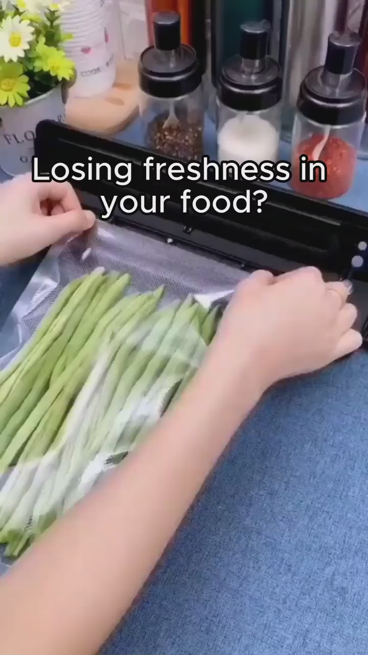 Automatic Vacuum Sealer Food Packing Machine With Vacuum(5 Food Bags)